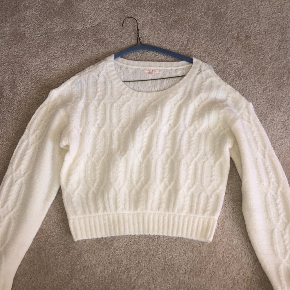 White sweater